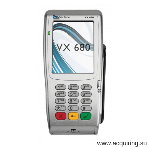 Мобильный POS-терминал Verifone VX680 (Wi-Fi, Bluetooth) под Прими Карту в Тамбове